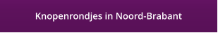 Knopenrondjes in Noord-Brabant