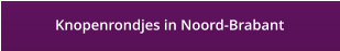 Knopenrondjes in Noord-Brabant